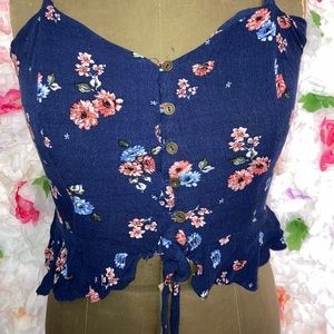 floral print tank top